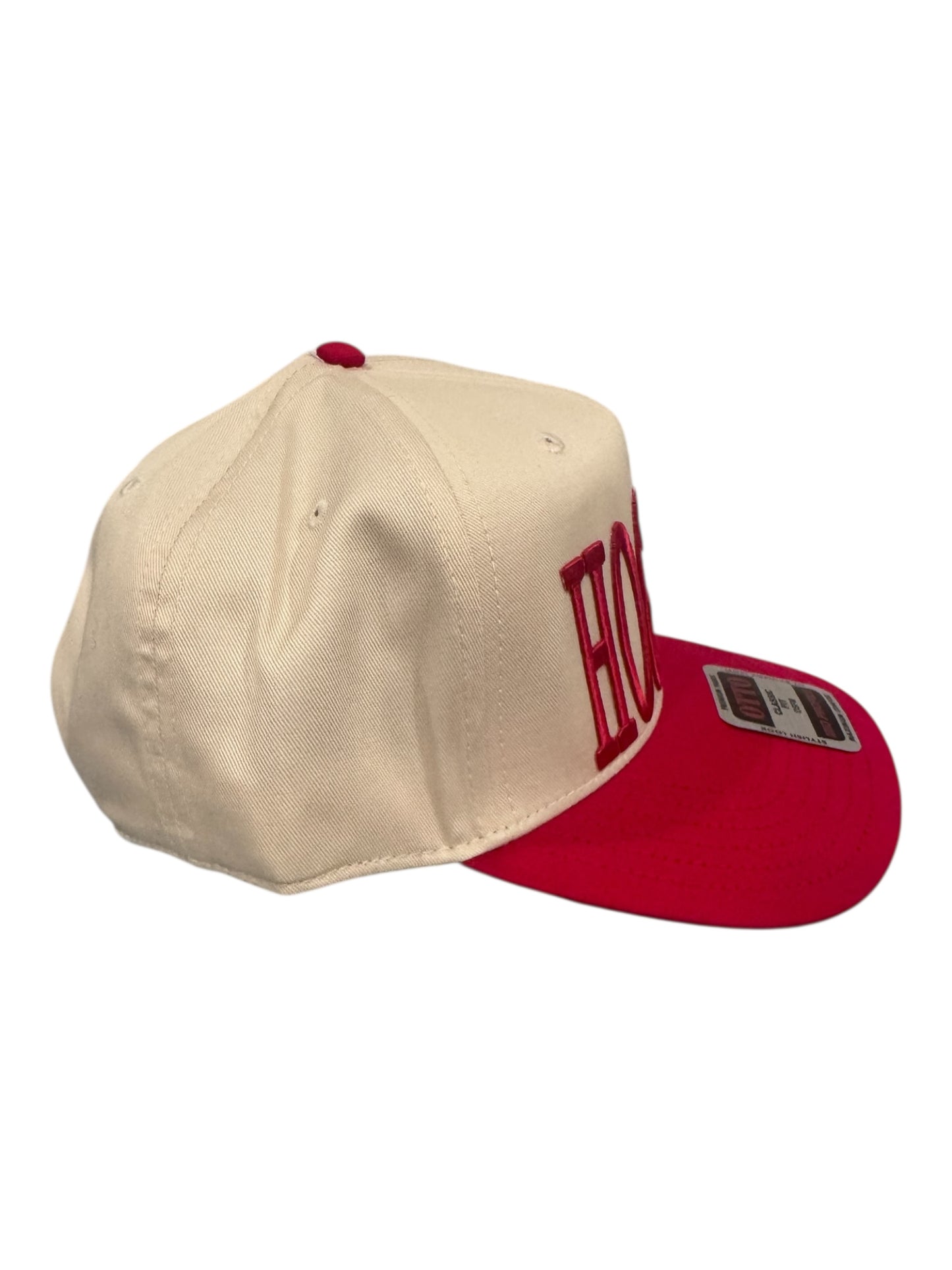 HOGWILD Game Day Hat – Red Embroidery on Otto Canvas Cap, Arkansas Women's