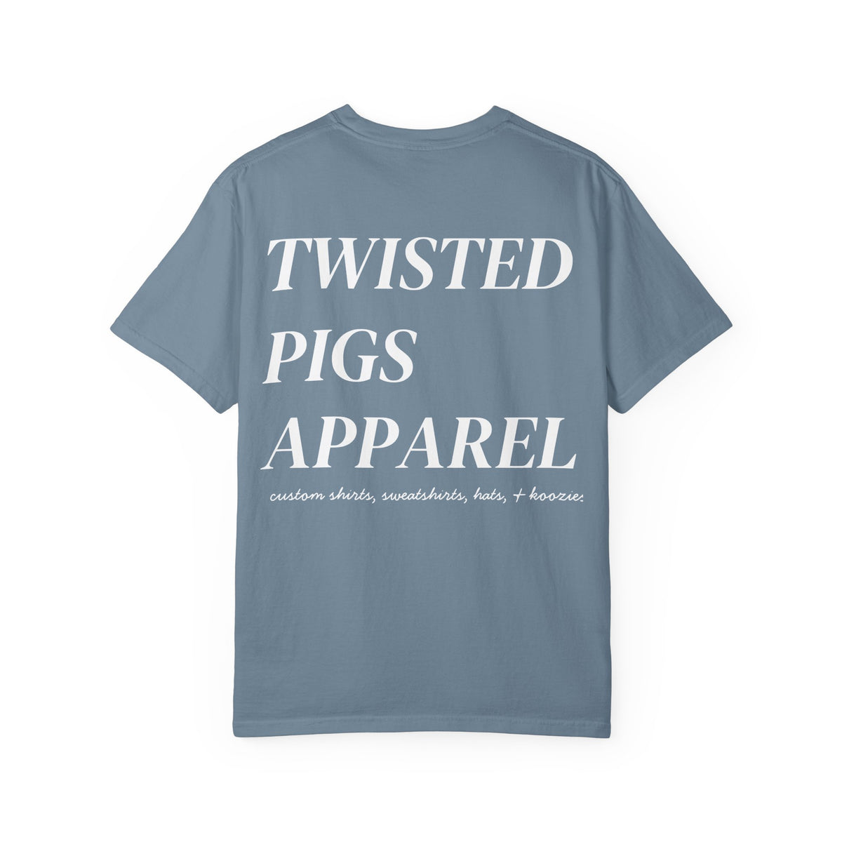 Twisted Pigs Apparel Comfort Colors® Graphic T-Shirt – Unisex Garment-Dyed Cotton Tee