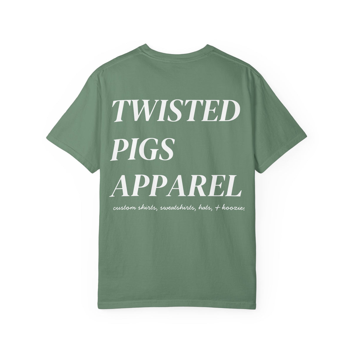 Twisted Pigs Apparel Comfort Colors® Graphic T-Shirt – Unisex Garment-Dyed Cotton Tee