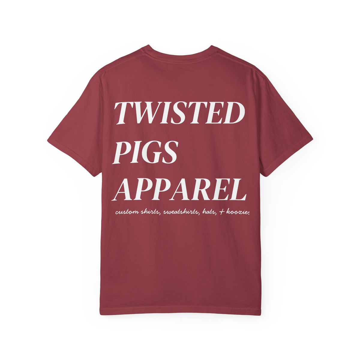 Twisted Pigs Apparel Comfort Colors® Graphic T-Shirt – Unisex Garment-Dyed Cotton Tee