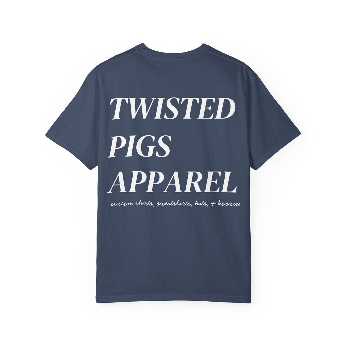 Twisted Pigs Apparel Comfort Colors® Graphic T-Shirt – Unisex Garment-Dyed Cotton Tee