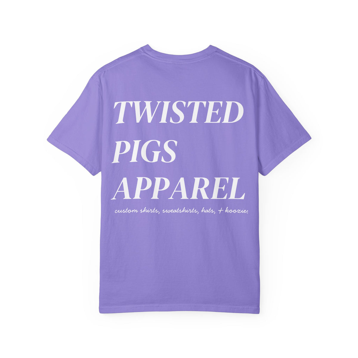 Twisted Pigs Apparel Comfort Colors® Graphic T-Shirt – Unisex Garment-Dyed Cotton Tee