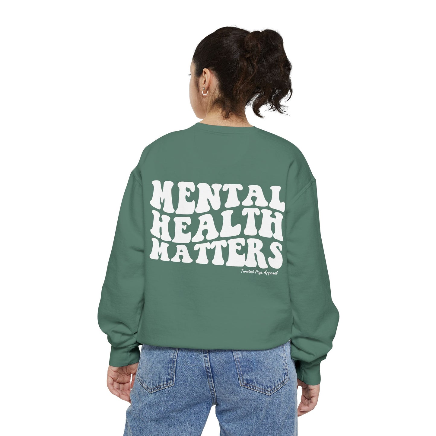 Be Kind To Your Mind, Mental Health Matters- Comfort Colors® Graphic T-Shirt – Unisex Garment-Dyed Cotton Tee (Copy)